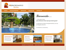 Tablet Screenshot of mercedariosuites.com.ar